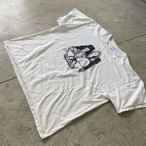 Aerosmith Draw The Line Caricature Tee